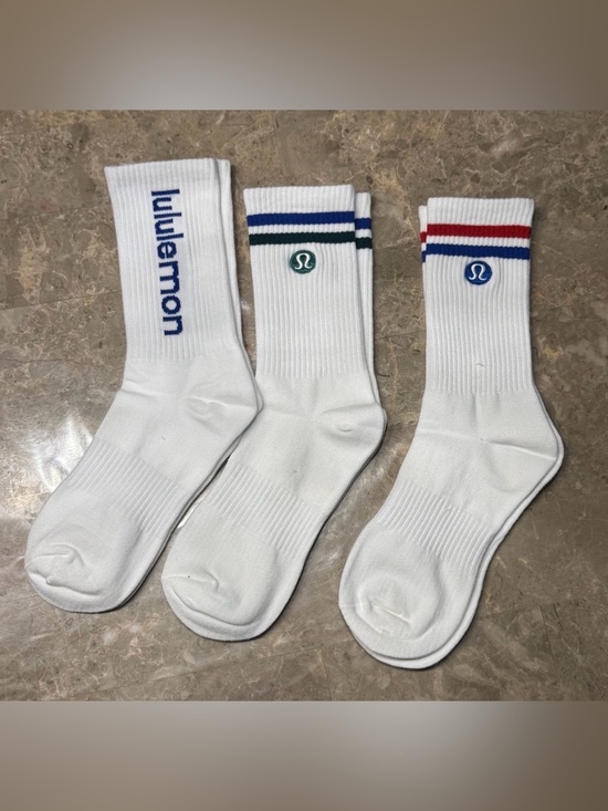 lululemon athletica Other - New Women’s Lululemon Athletica Socks
3 pairs Size Medium
Daily Essential Sock